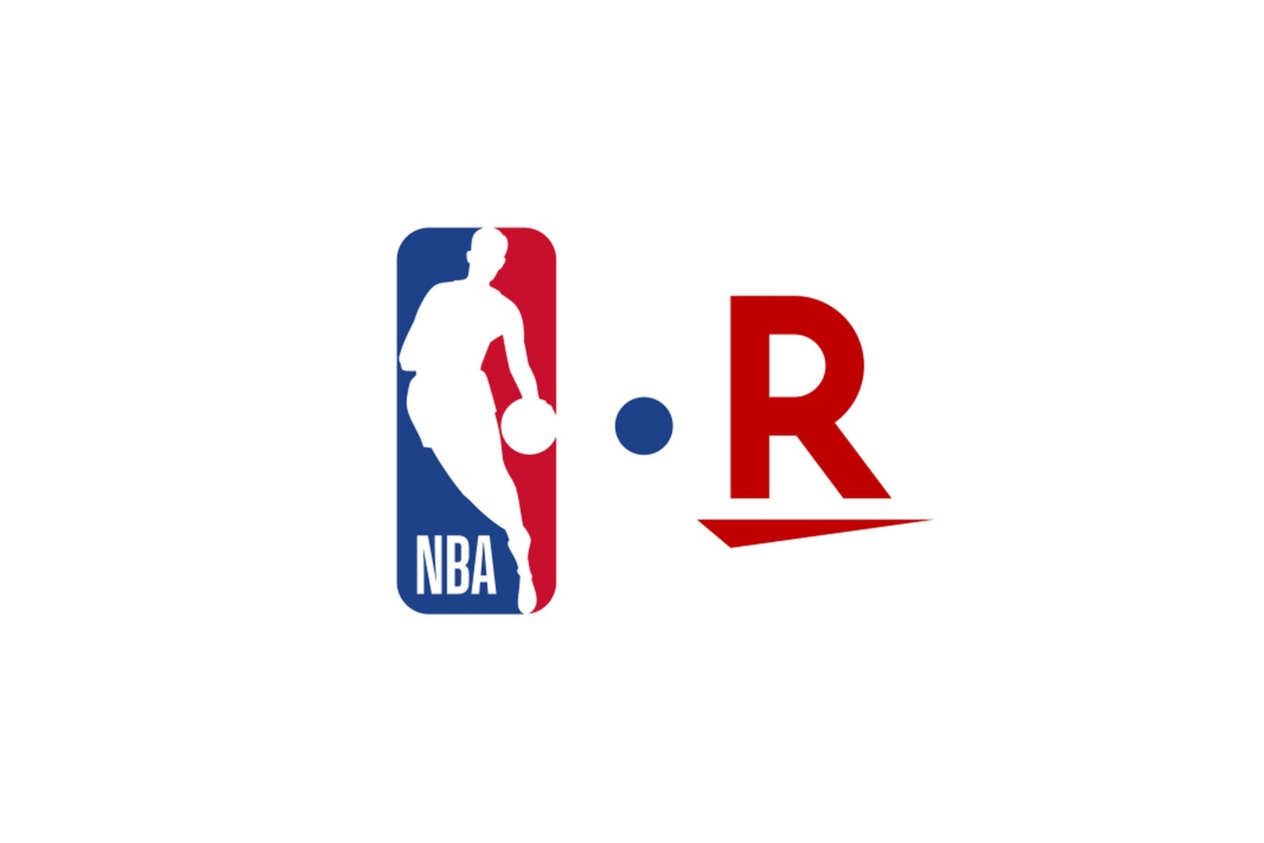 Logos of NBA and Rakuten Collaboration